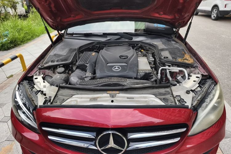 Used Mercedes-Benz C-Class 2017 C 200 Sport Edition Engine Bay