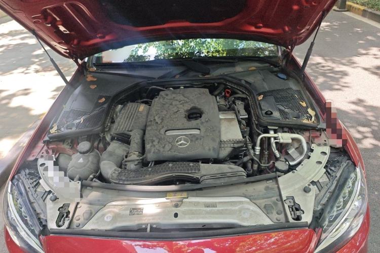 Used Mercedes-Benz C-Class 2017 Facelifted C 180 L Stylish Edition Engine Bay
