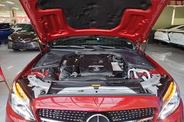 Used Mercedes-Benz C-Class 2017 Facelift C 200 L Sport Edition Engine Bay