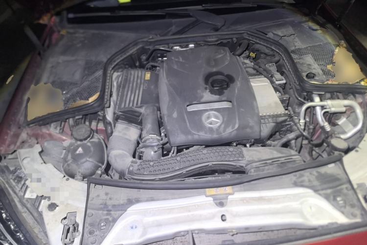 Used Mercedes-Benz C-Class 2017 C 200 4MATIC Coupe Engine Bay