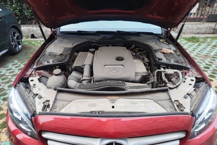 Used Mercedes-Benz C-Class 2017 C 200 L 4MATIC Sport Edition Engine Bay