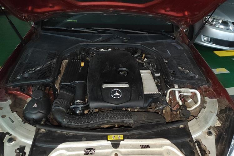 Used Mercedes-Benz C-Class 2017 Facelift C 200 L Sport Edition Engine Bay