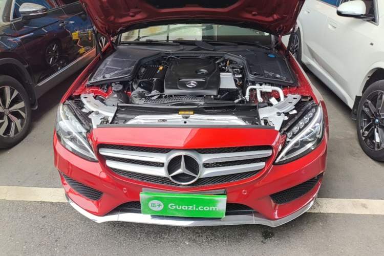 Used Mercedes-Benz C-Class 2017 Facelift C 200 L Sport Edition Engine Bay