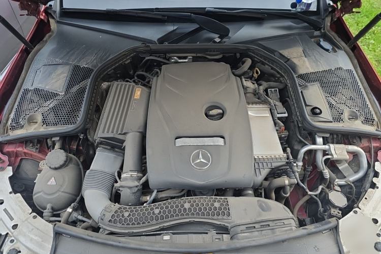 Used Mercedes-Benz C-Class 2017 Facelift C 200 Station Wagon Engine Bay