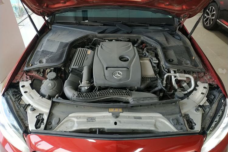 Used Mercedes-Benz C-Class 2017 Restyled C 180 L Fashion Edition Sport Version Engine Bay