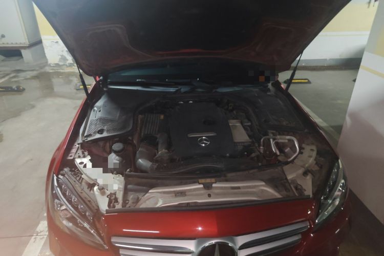 Used Mercedes-Benz C-Class 2017 Facelift C 200 L Engine Bay