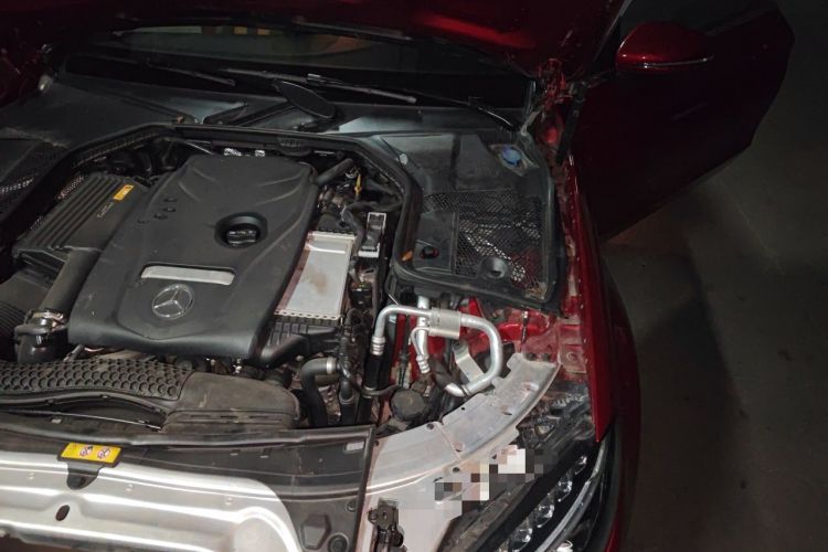 Used Mercedes-Benz C-Class 2017 Facelift C 200 Coupe Engine Bay Left