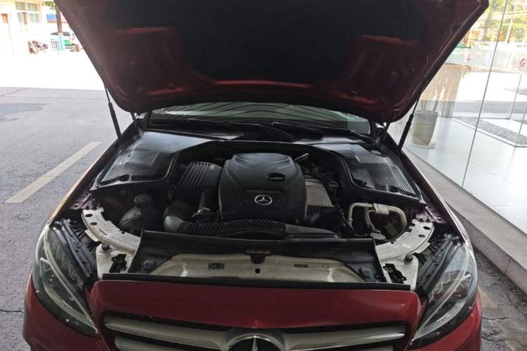Used Mercedes-Benz C-Class 2017 C 200 L Sport Edition Engine Bay