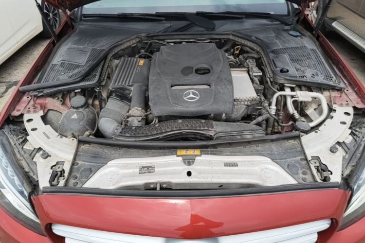 Used Mercedes-Benz C-Class 2017 Facelift C 200 L Sport Edition Engine Bay