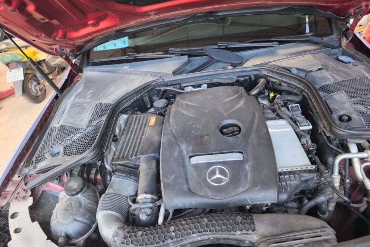 Used Mercedes-Benz C-Class 2017 C 200 Sport Edition Engine Bay