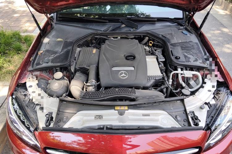 Used Mercedes-Benz C-Class 2017 Facelift C 200 Sport Edition 4MATIC Engine Bay