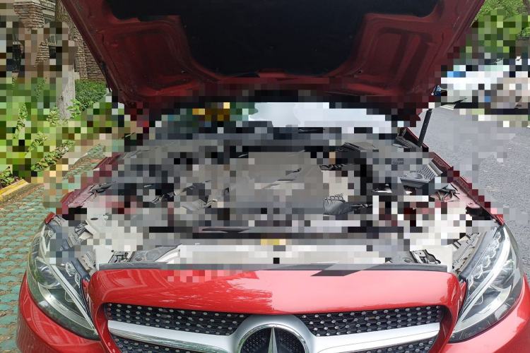 Used Mercedes-Benz C-Class 2017 Facelift C 200 Coupe Engine Bay