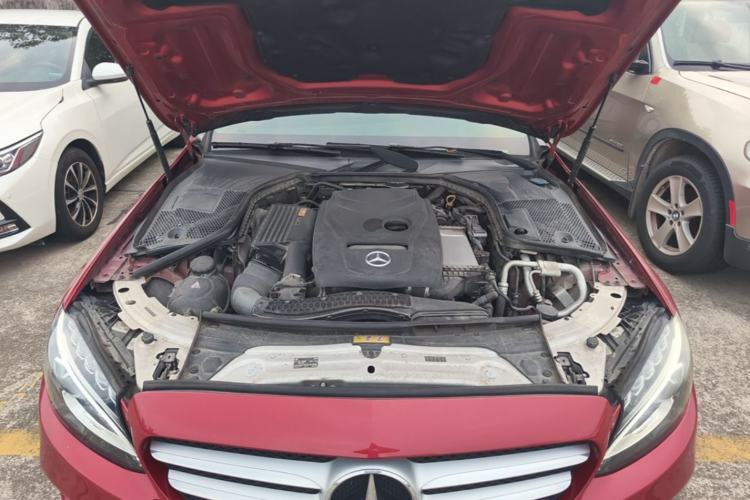 Used Mercedes-Benz C-Class 2017 Facelift C 200 L Sport Edition Engine Bay