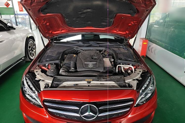 Used Mercedes-Benz C-Class 2017 Restyled C 200 Sport Edition Engine Bay