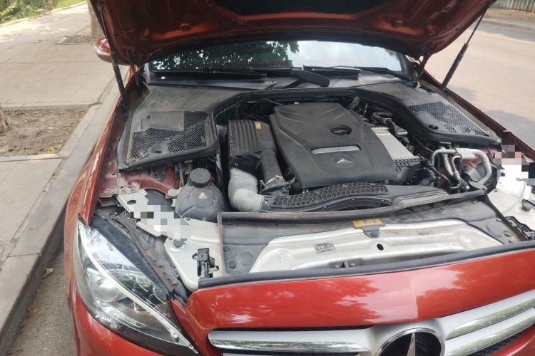 Used Mercedes-Benz C-Class 2017 Facelift C 200 L Sport Edition Engine Bay Right