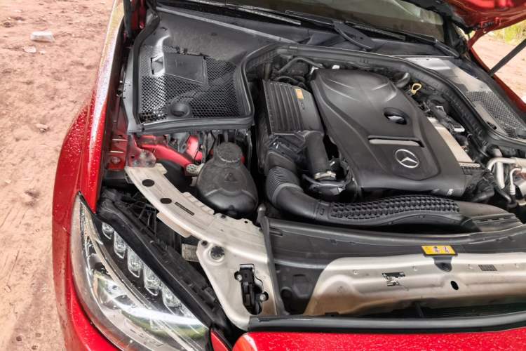 Used Mercedes-Benz C-Class 2017 Facelift C 200 L Sport Edition Engine Bay Right
