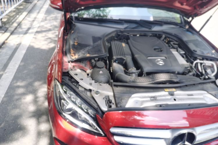 Used Mercedes-Benz C-Class 2017 Facelift C 200 L Sport Edition Engine Bay Right