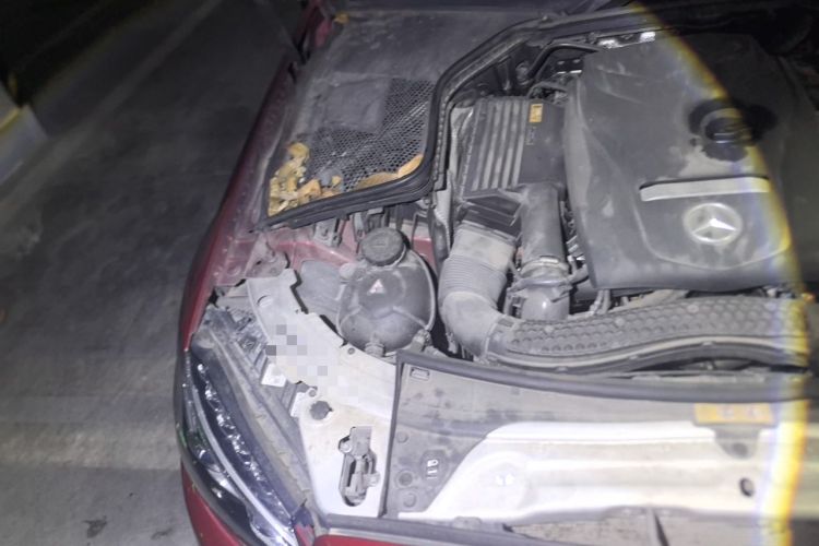 Used Mercedes-Benz C-Class 2017 C 200 4MATIC Coupe Engine Bay Right
