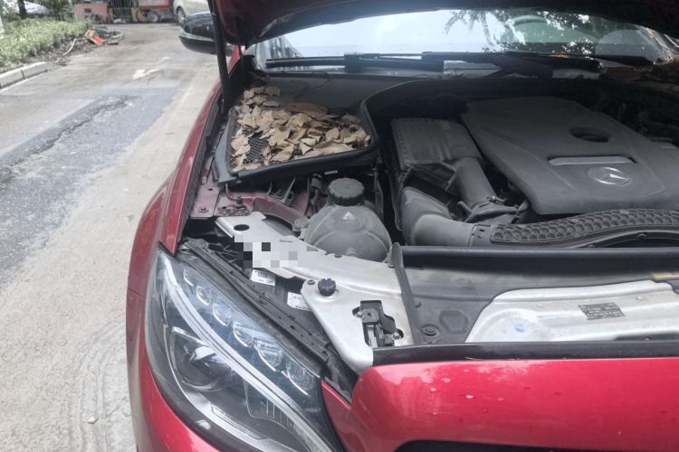Used Mercedes-Benz C-Class 2017 C 200 Sport Edition Engine Bay Right