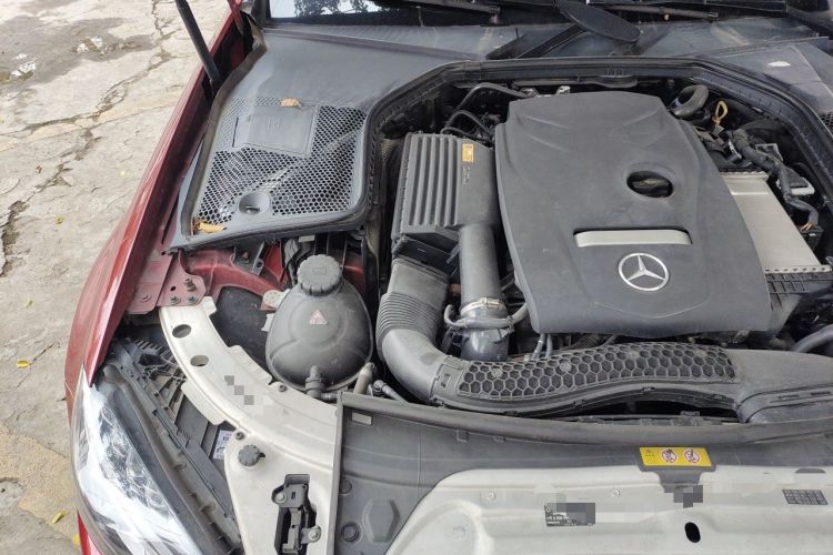 Used Mercedes-Benz C-Class 2017 Facelift C 200 L Sport Edition Engine Bay Right