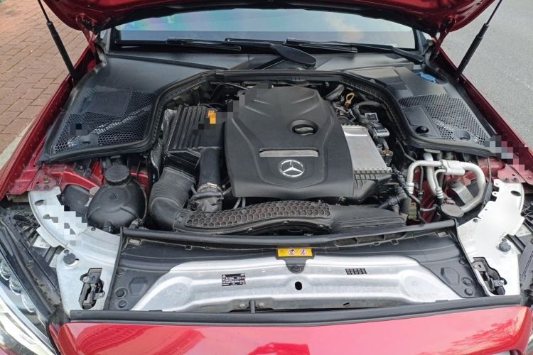 Used Mercedes-Benz C-Class 2017 Facelift C 200 L Sport Edition Engine Bay