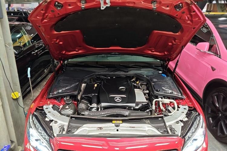 Used Mercedes-Benz C-Class 2017 C 200 L Sport Edition Engine Bay