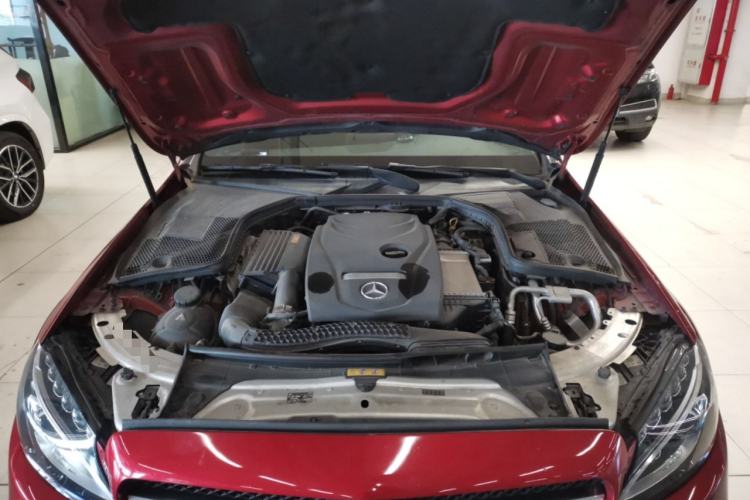 Used Mercedes-Benz C-Class 2017 Restyled C 200 Sport Edition Engine Bay