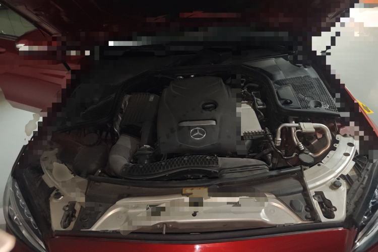 Used Mercedes-Benz C-Class 2017 Facelift C 200 L Engine Bay