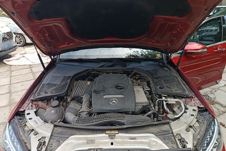 Used Mercedes-Benz C-Class 2017 Facelift C 200 L Sport Edition Engine Bay