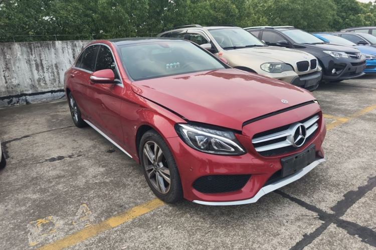 Used Mercedes-Benz C-Class 2017 Facelift C 200 L Sport Edition Exterior 1