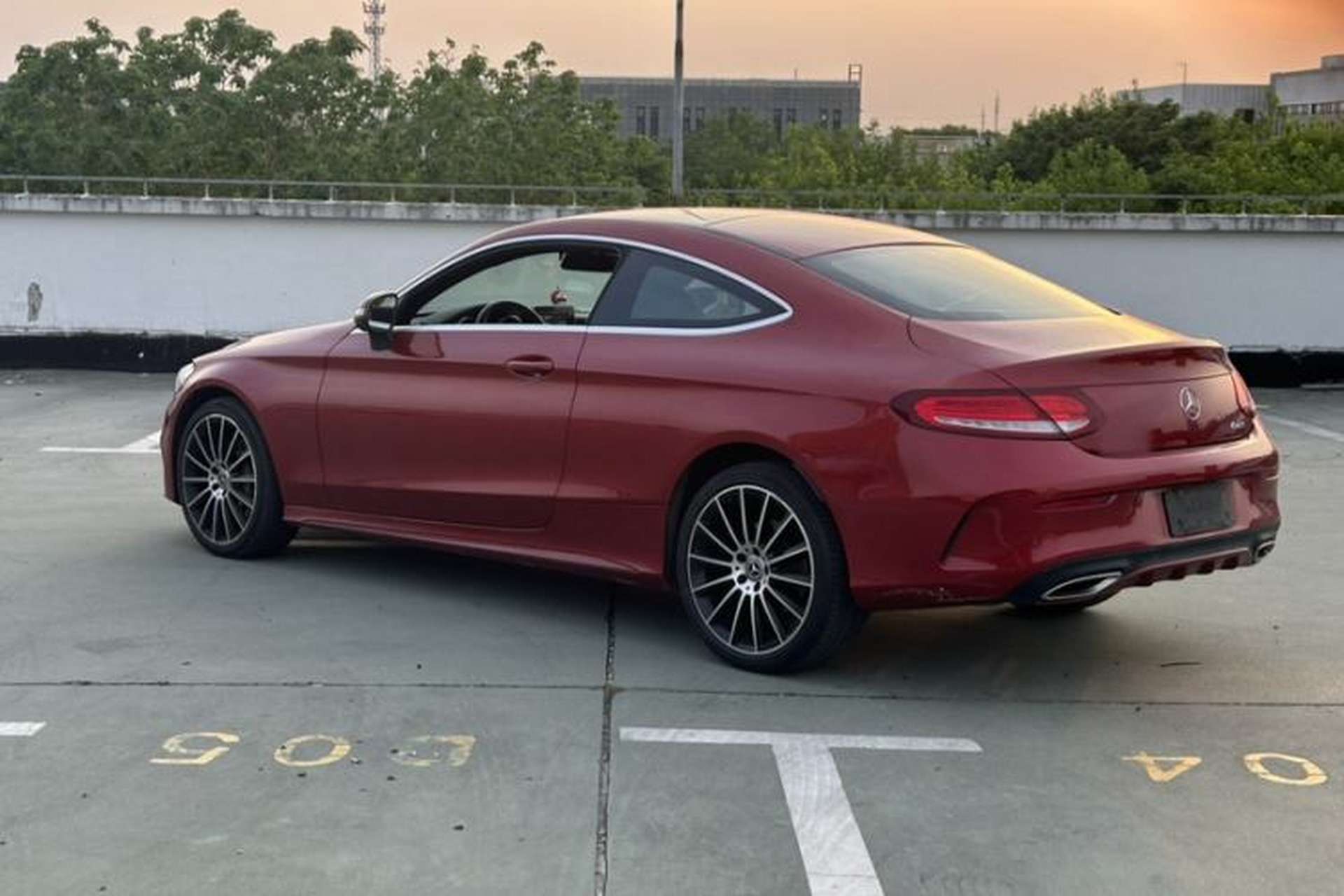 Used Mercedes-Benz C-Class 2017 C 200 4MATIC Coupe Exterior 10