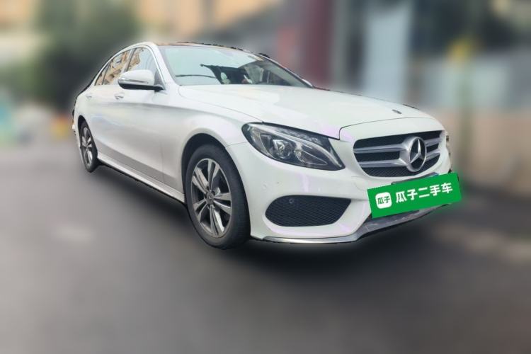 Used Mercedes-Benz C-Class 2017 C 200 L Sport Edition Front Right 45 Deg