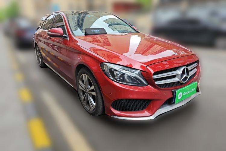 Used Mercedes-Benz C-Class 2017 Facelift C 200 L Sport Edition Front Right 45 Deg