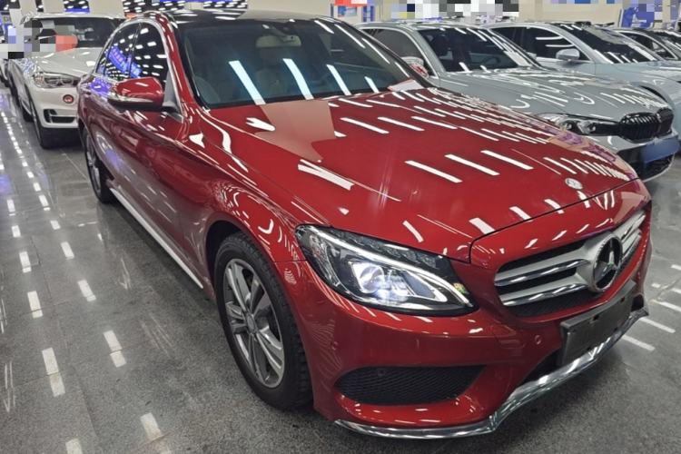 Used Mercedes-Benz C-Class 2017 C 200 L Sport Edition Front Right 45 Deg