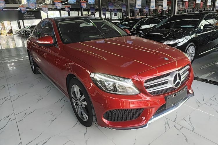 Used Mercedes-Benz C-Class 2017 C 200 L Sport Edition Front Right 45 Deg