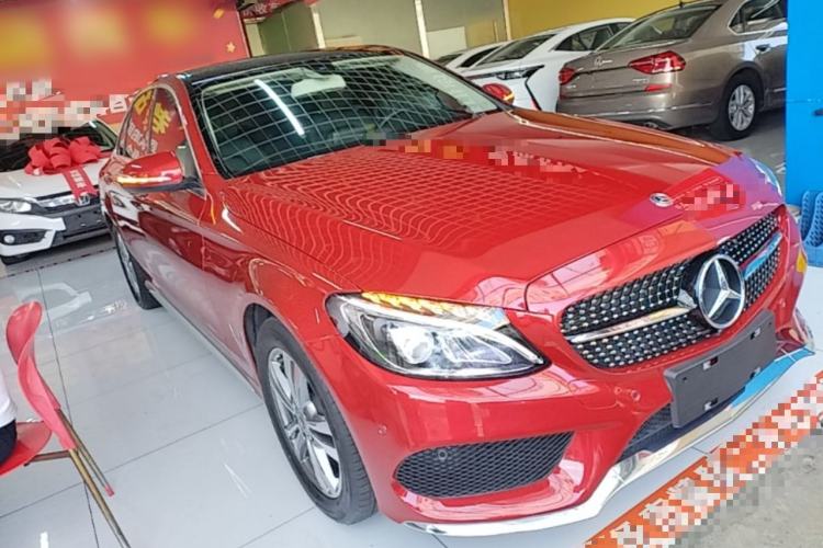 Used Mercedes-Benz C-Class 2017 Facelift C 200 L Sport Edition Front Right 45 Deg
