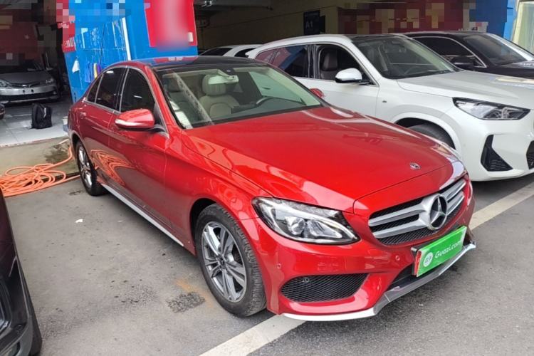 Used Mercedes-Benz C-Class 2017 Facelift C 200 L Sport Edition Front Right 45 Deg