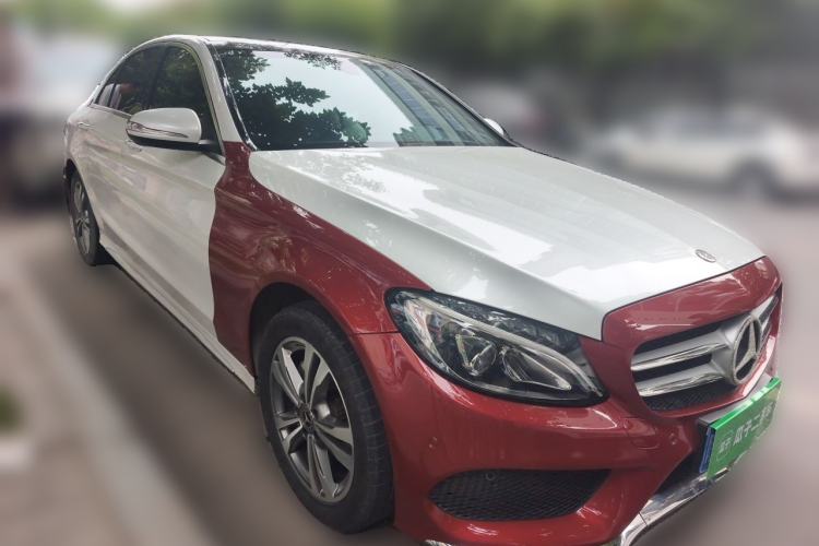Used Mercedes-Benz C-Class 2017 Facelift C 200 L Sport Edition Front Right 45 Deg