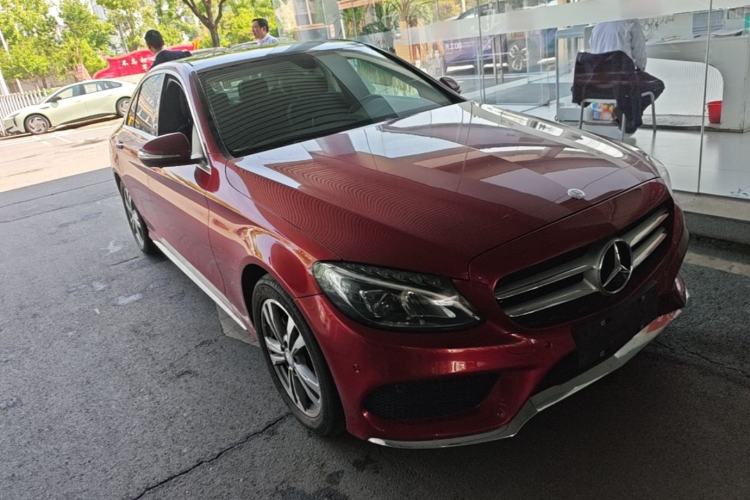 Used Mercedes-Benz C-Class 2017 C 200 L Sport Edition Front Right 45 Deg