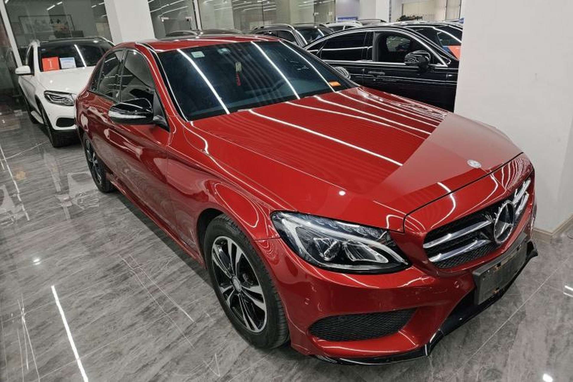 Used Mercedes-Benz C-Class 2017 C 200 Sport Edition Front Right 45 Deg
