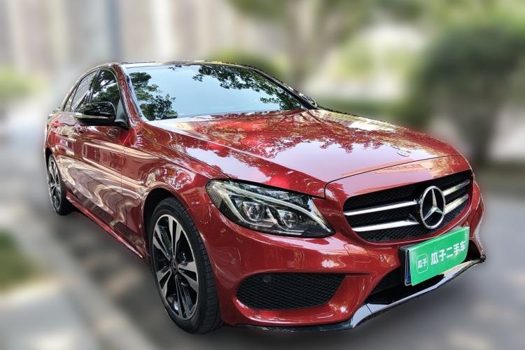 Used Mercedes-Benz C-Class 2017 Facelift C 200 Sport Edition 4MATIC Front Right 45 Deg