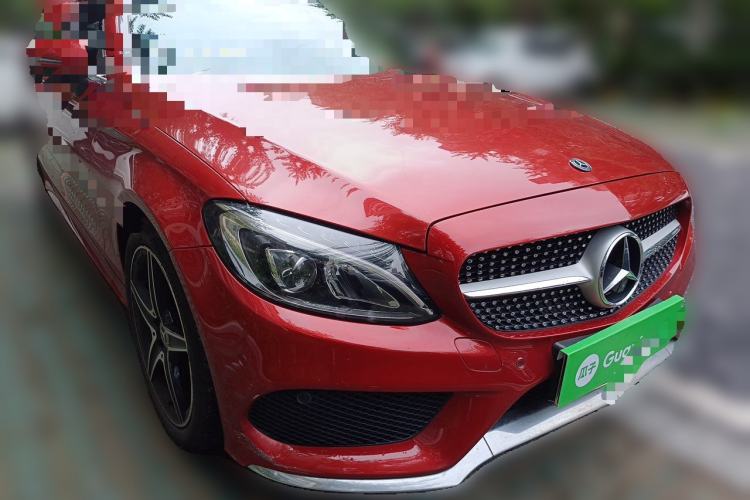Used Mercedes-Benz C-Class 2017 Facelift C 200 Coupe Front Right 45 Deg