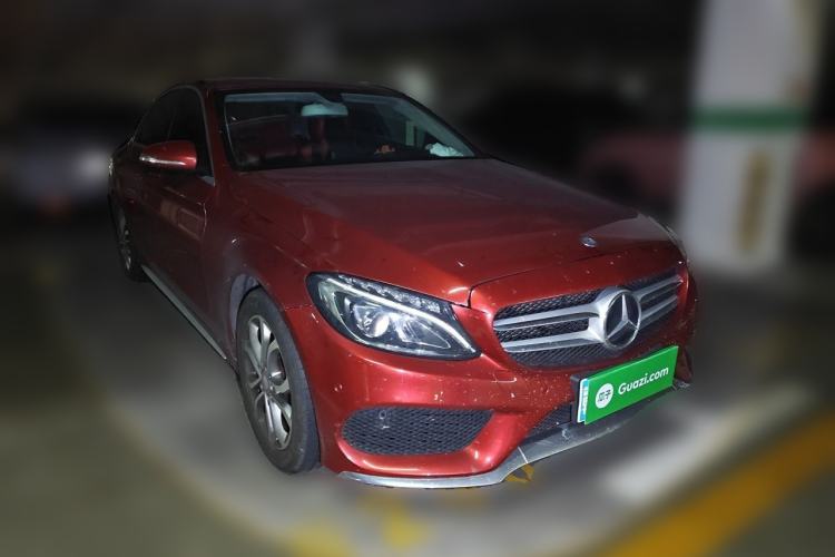 Used Mercedes-Benz C-Class 2017 C 180 L Sport Edition Front Right 45 Deg