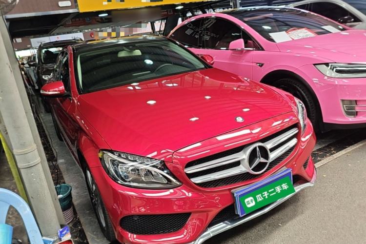 Used Mercedes-Benz C-Class 2017 C 200 L Sport Edition Front Right 45 Deg