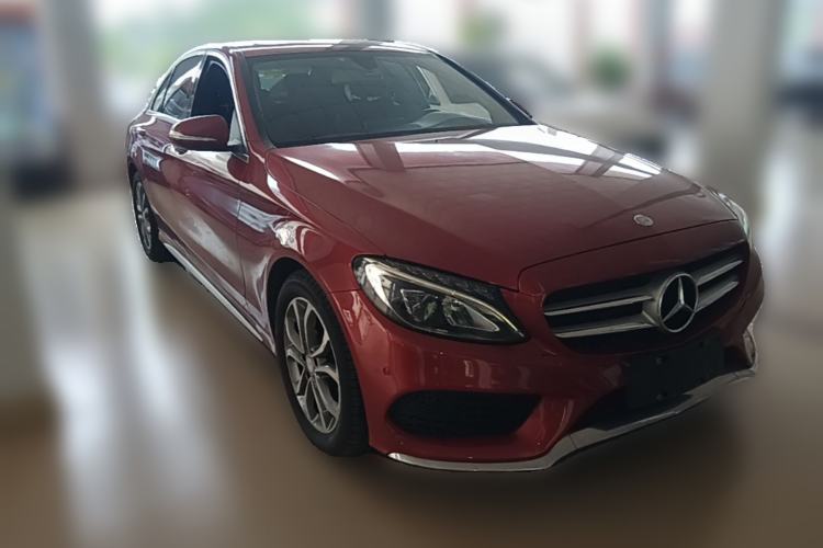 Used Mercedes-Benz C-Class 2017 C 180 L Sport Edition Front Right 45 Deg