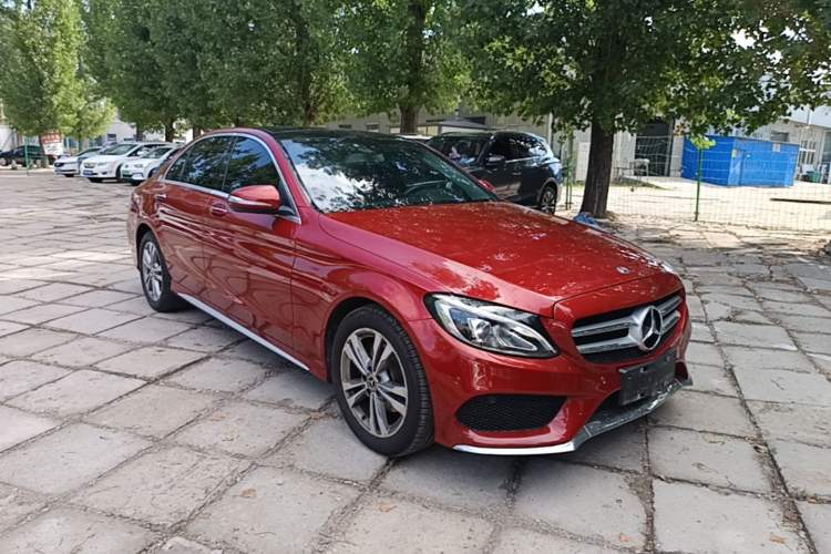 Used Mercedes-Benz C-Class 2017 Facelift C 200 L Sport Edition Front Right 45 Deg