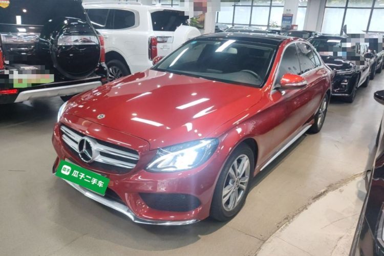 Used Mercedes-Benz C-Class 2017 Facelift C 200 L Sport Edition Guazi used car, China used car export, Used car for sale, Used Mercedes-Benz cars, Cheapest cars for sale