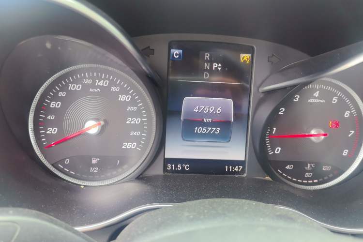 Used Mercedes-Benz C-Class 2017 C 200 L Sport Edition Instrument Cluster