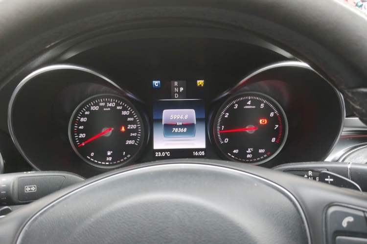 Used Mercedes-Benz C-Class 2017 Restyled C 180 L Fashion Edition Sport Version Instrument Cluster