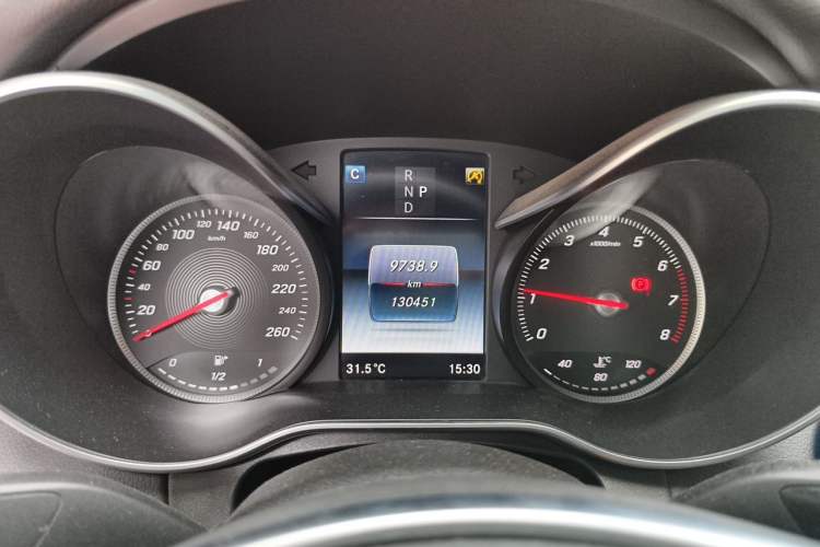 Used Mercedes-Benz C-Class 2017 C 200 Sport Edition Instrument Cluster